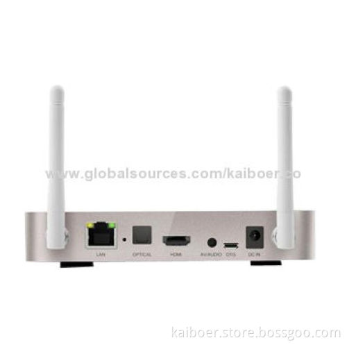 Quad-core 4K TV Box, Real 3D, True HD 5.1 Output, XBMC, H.265 Hardware Decoding